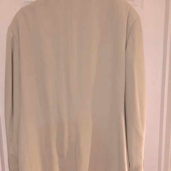Bill Blass Ivory Silk Sport Coat 46R - Picture 3 of 8
